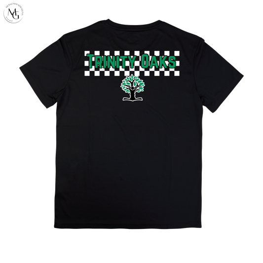 Trinity Oaks Rectangle Checkerd Design Shirt