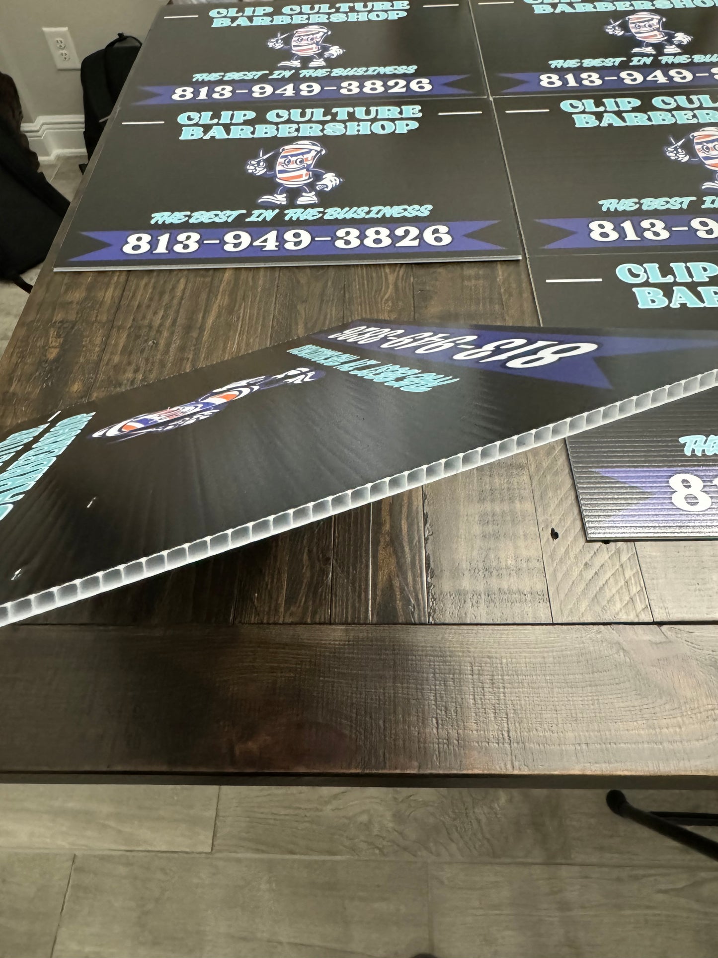 Custom Yard Signs - Single Sided Printed